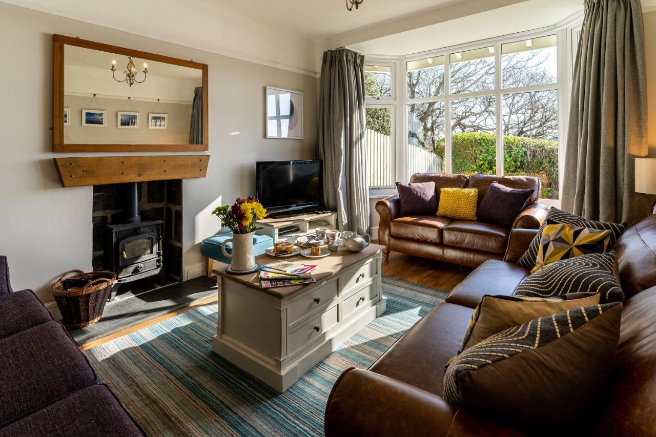 Tegfryn , 5*, Sea View, Borth Y Gest Villa Porthmadog Dış mekan fotoğraf